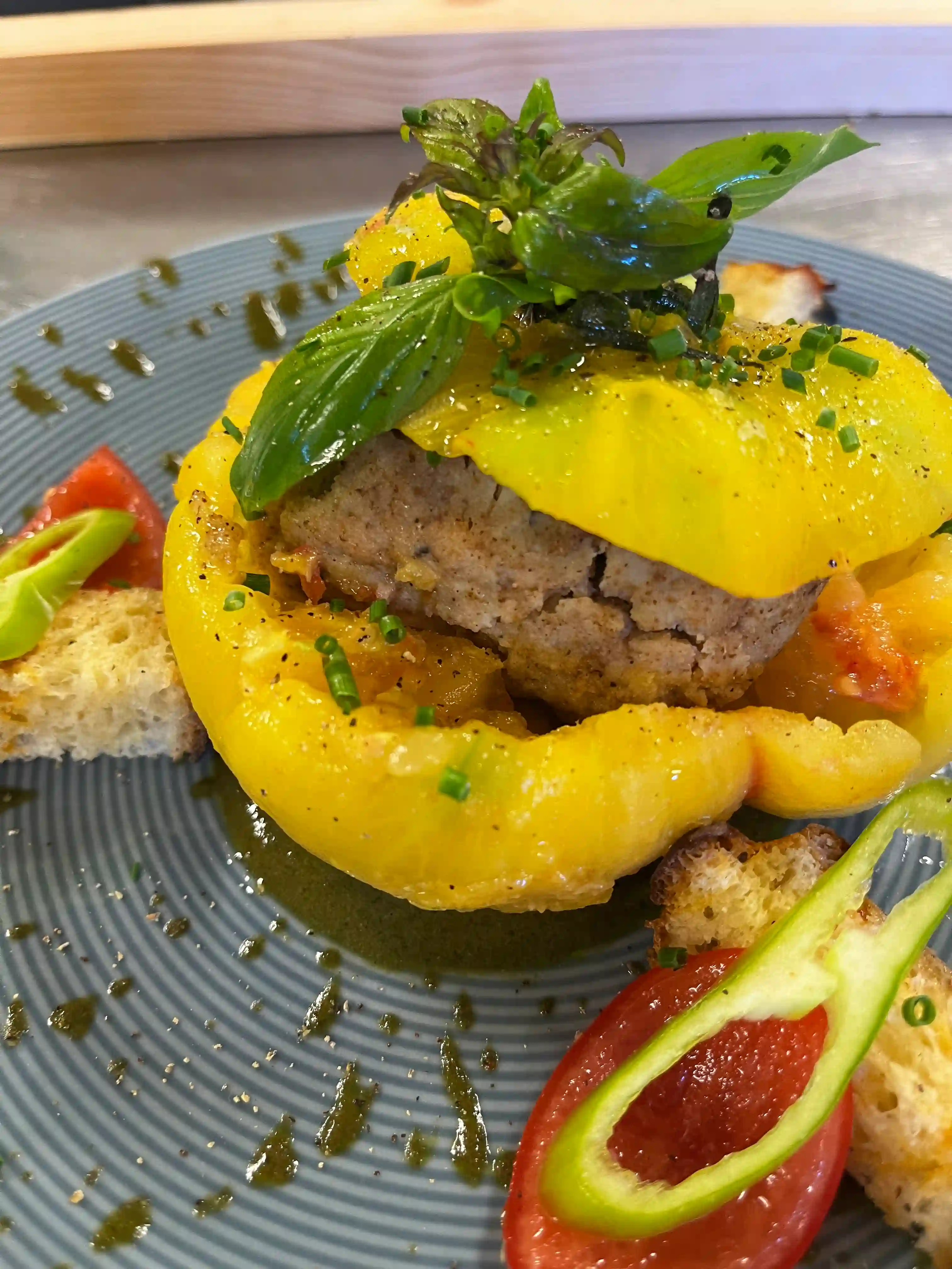 image of signature dish (for a fine dining restaurant)